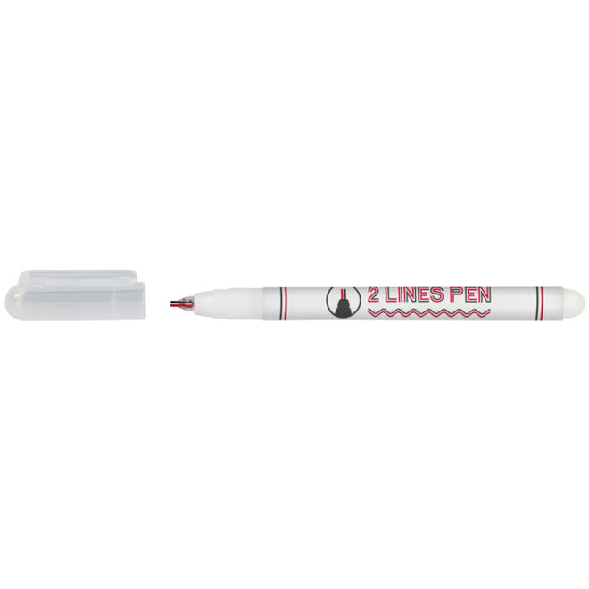 Fineliner Online 2-lijnen assorti doos à 6 stuks
