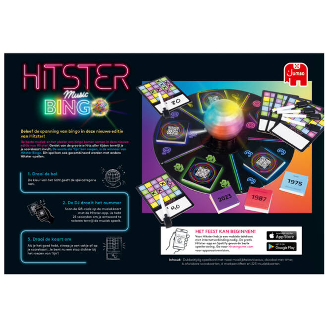 Spel Jumbo Hitster Bingo