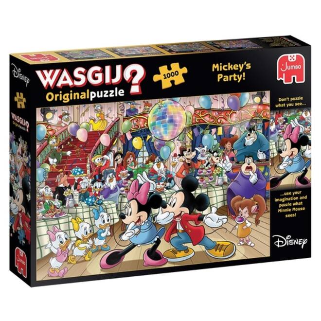 Puzzel Wasgij Original Mickey's Party 1000 stukjes