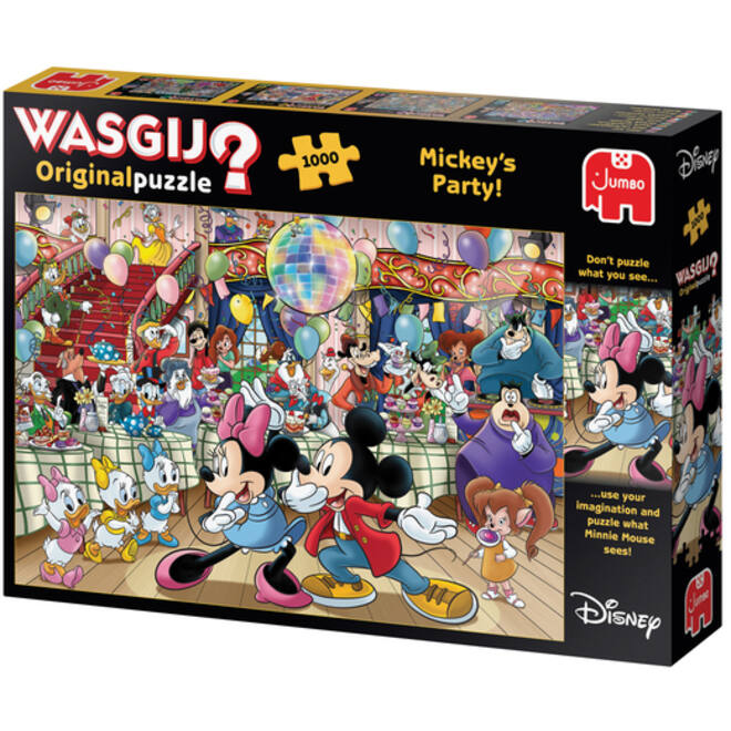 Puzzel Wasgij Original Mickey's Party 1000 stukjes