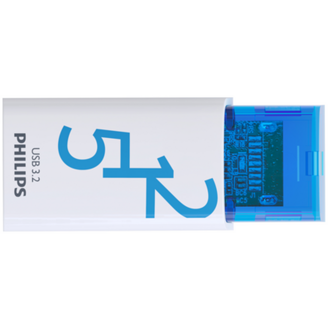 USB Stick Philips Click USB-C 512GB Ocean Blue