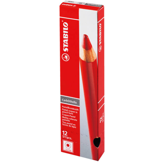 Kleurpotloden STABILO CarbOthello kalkpastel gebrand sienna