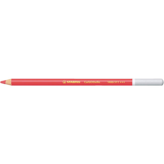 Kleurpotloden STABILO CarbOthello kalkpastel middenkarmijnrood