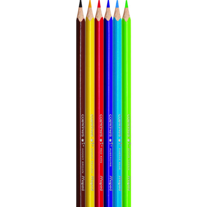 Kleurpotlood Maped Color'Peps Star set à 6 kleuren