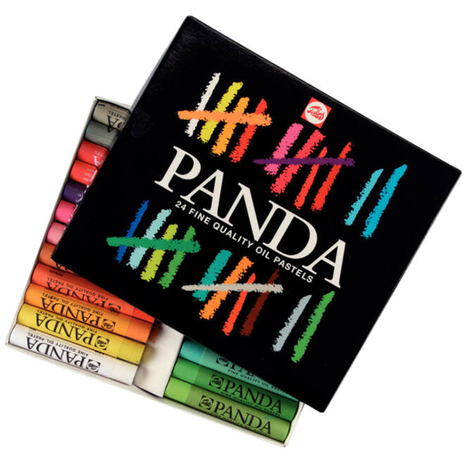 Oliepastel Talens Panda set á 24 kleuren