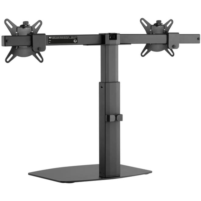 Monitorarm ACT office gasveer crossbar 2 schermen