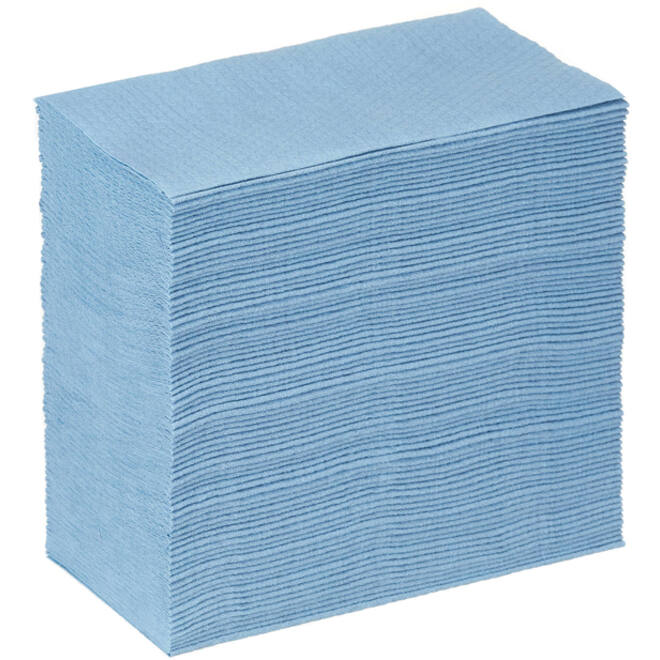 Poetsdoek WypAll X80 Powerclean 42,6x21,2cm 80vel pop-up blauw 8295