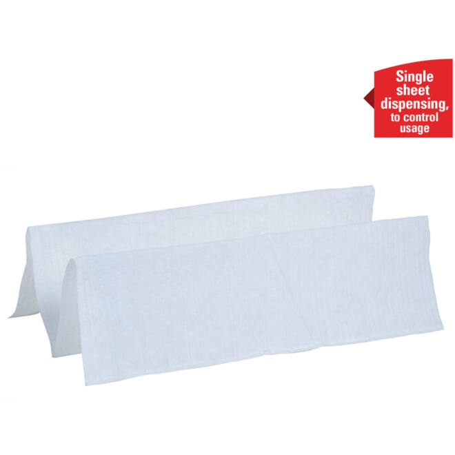 Poetsdoek WypAll X70 PowerClean 42,1x37,5cm 12x76vel wit 8387
