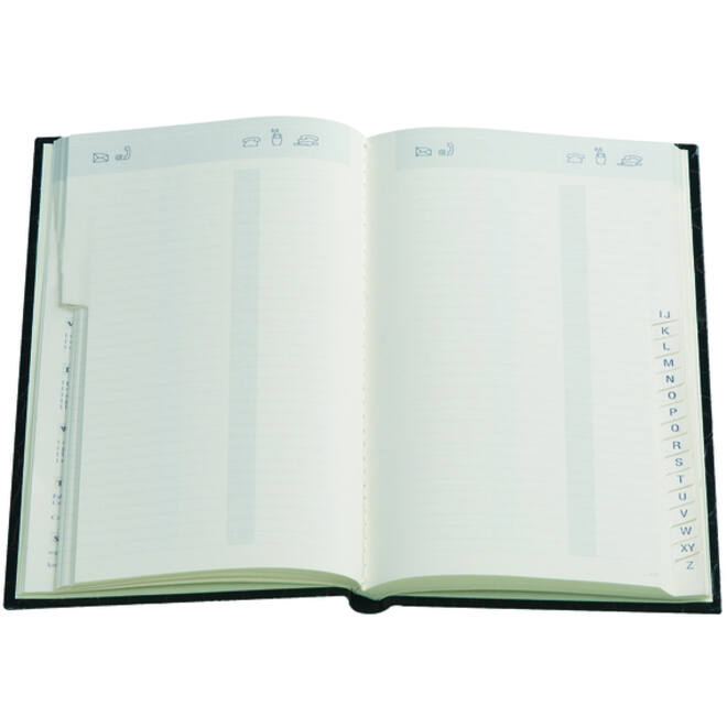 Adresboek Brepols Notaphone Nature blauw