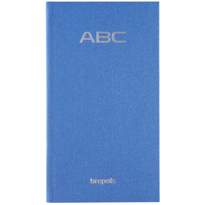 Adresboek Brepols Notaphone Nature blauw