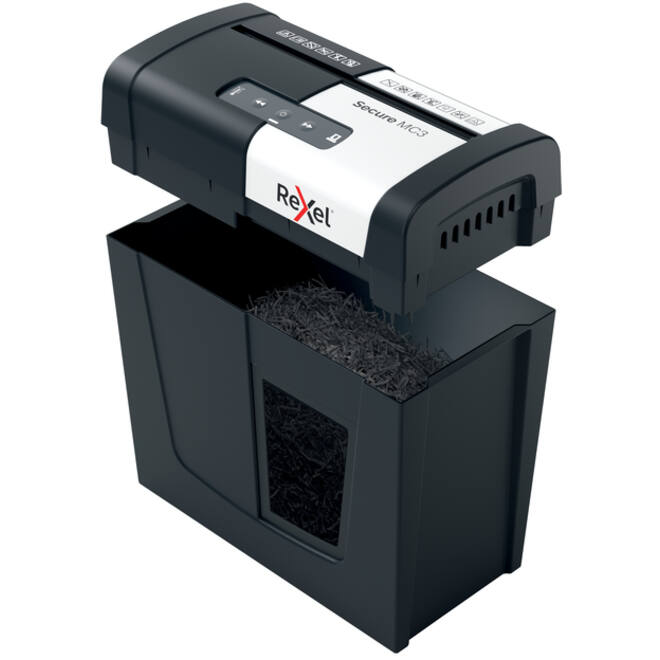 Papiervernietiger Rexel Secure MC3 P5 snippers 2x15mm