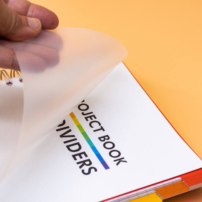 Projectboek Pukka White B5 lijn 10-tabs 400 pagina's 80gr