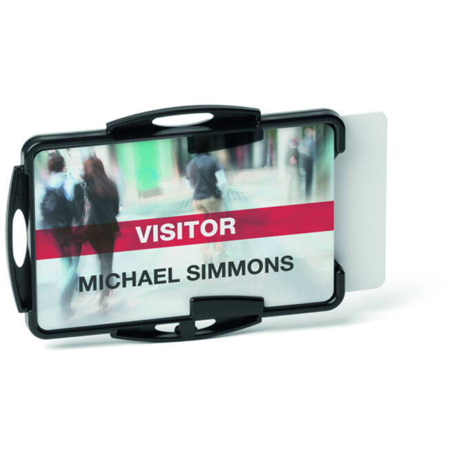Badge Durable ECO voor 2 kaarten 10 stuks