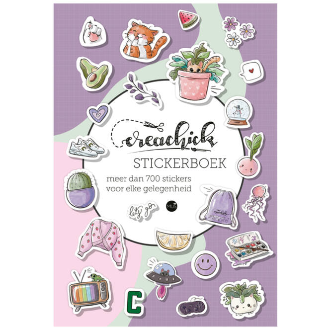 Stickerboek CreaChick A5 50 vel