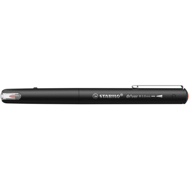 Fineliner STABILO dr!ver medium rood