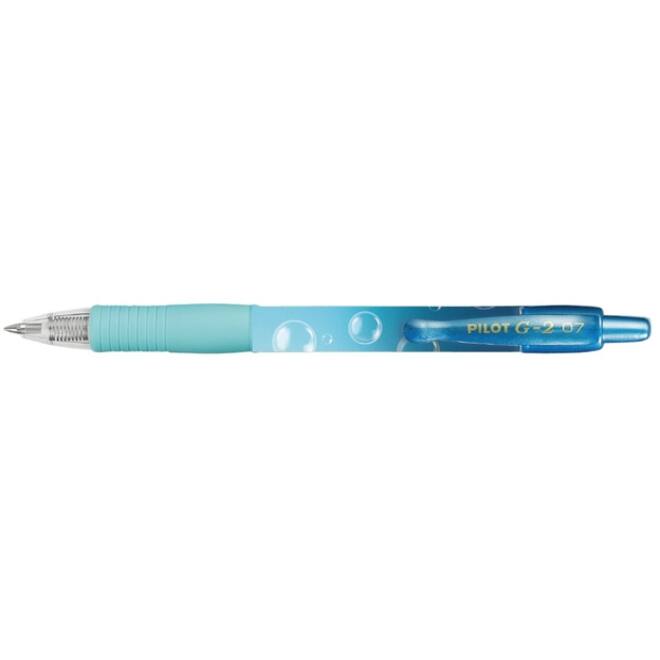 Gelschrijver PILOT G-2 Bubble assorti medium blauwschrijvend