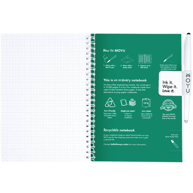 MOYU A5 Hardcover Forest Green