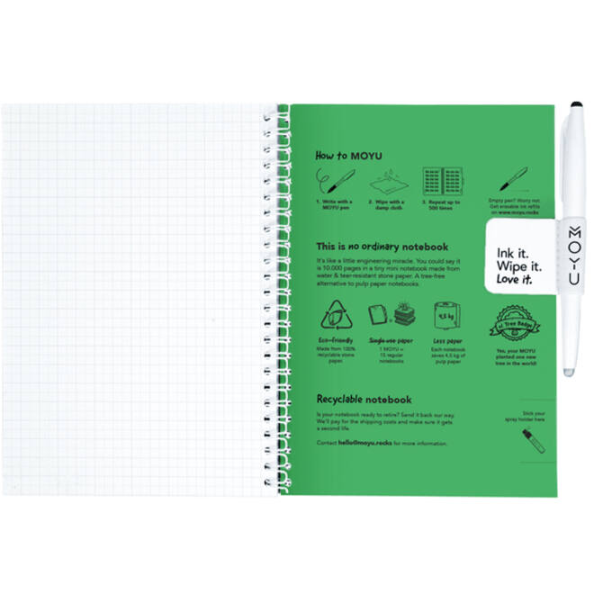 MOYU A5 Hardcover Flashy Moss