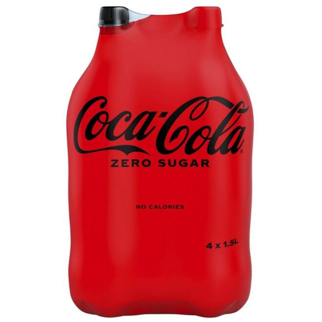 Frisdrank Coca Cola zero regular petfles 1.5 liter