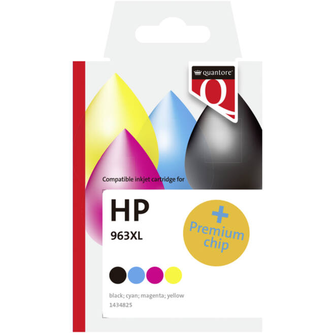 Inktcartridge Quantore alternatief tbv Hp 963XL 3YP35AE hc zw+3 kl