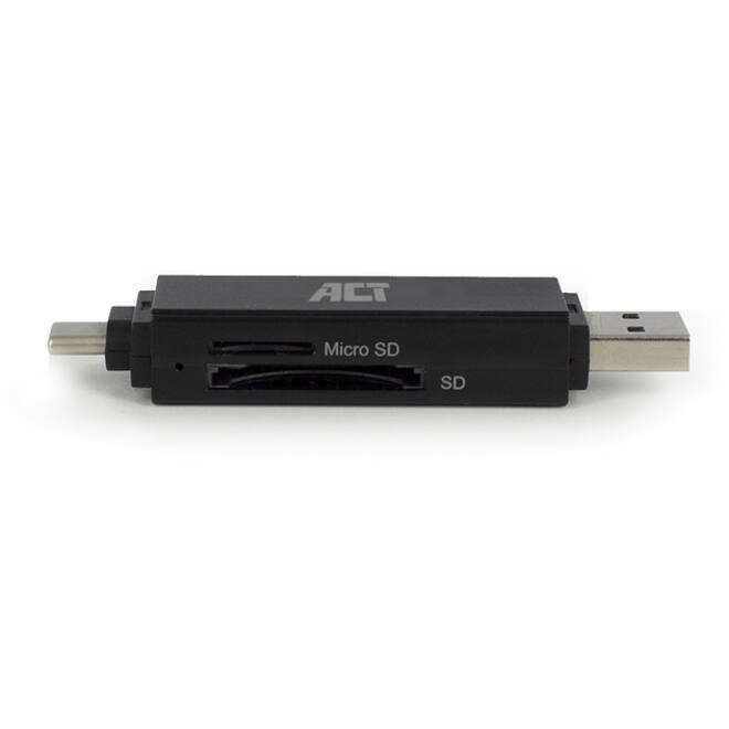 Kaartlezer ACT USB-C/USB-A 3.0