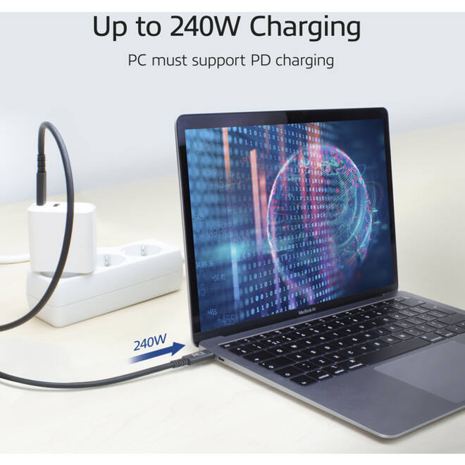 Kabel ACT USB4 40Gbps USB-C USB-IF