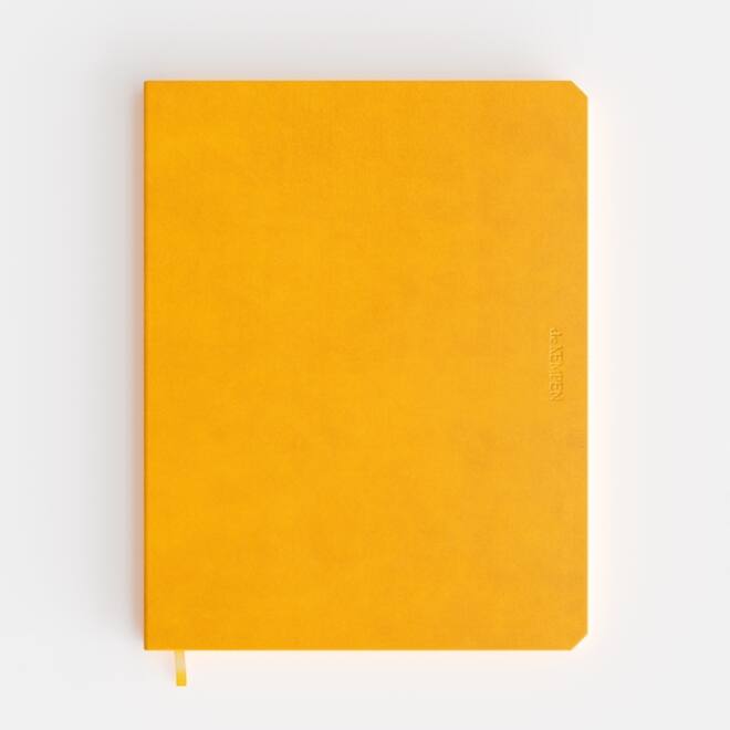 Notitieboek de KEMPEN Independent 171x220mm lijn 192 pagina's 90gr geel