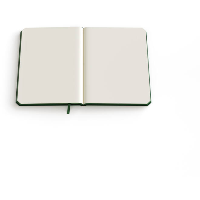 Notitieboek de KEMPEN Cotton Vanilla 110x160mm blanco 160 pagina's 90gr wit