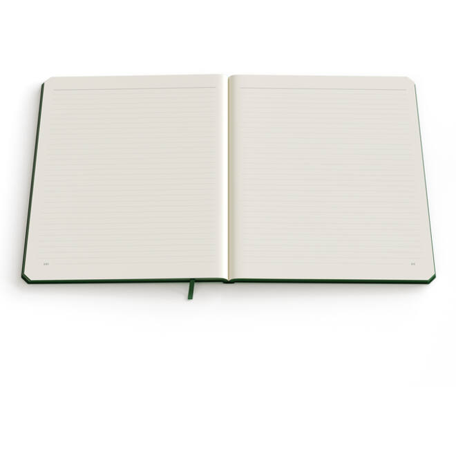 Notitieboek de KEMPEN Atlas 171x220mm lijn 192 pagina's 90gr bruin