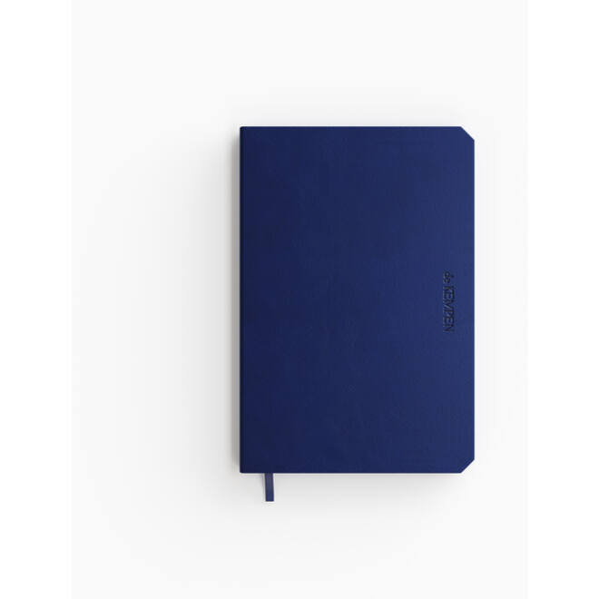 Notitieboek de KEMPEN Silence 110x160mm lijn 160 pagina's 90gr donkerblauw