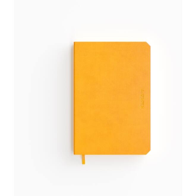 Notitieboek de KEMPEN Independent 110x160mm blanco 160 pagina's 90gr geel
