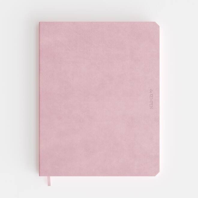 Notitieboek de KEMPEN Brut 171x220mm lijn 192 pagina's 90gr roze