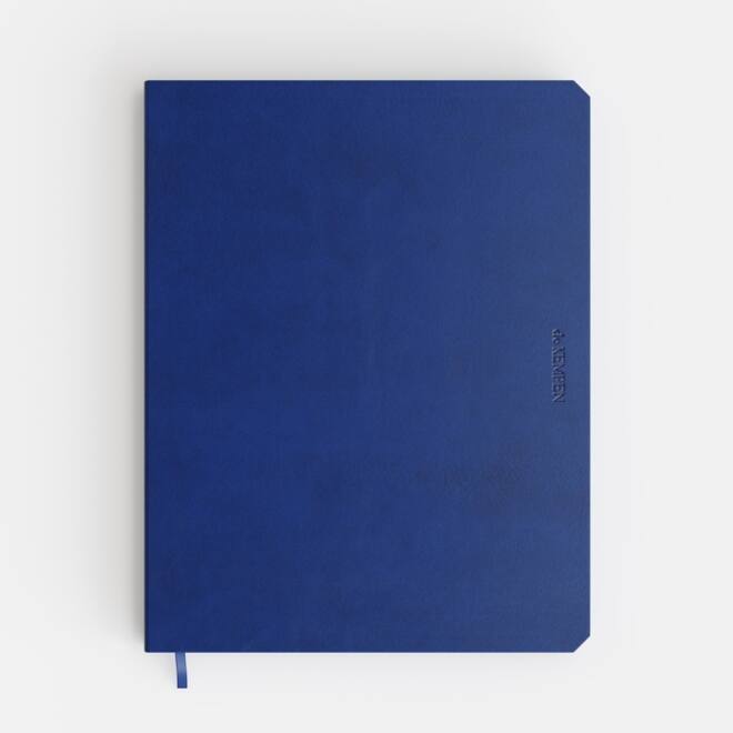 Notitieboek de KEMPEN Blue Note 171x220mm lijn 192 pagina's 90gr blauw