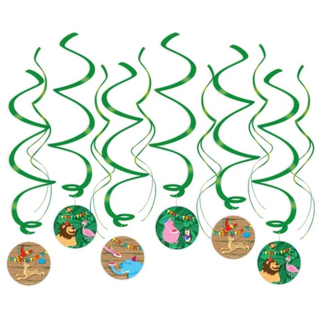 Swirl decorations Jungle