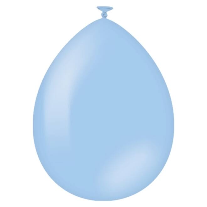 Balloons 25 pcs. Baby blue