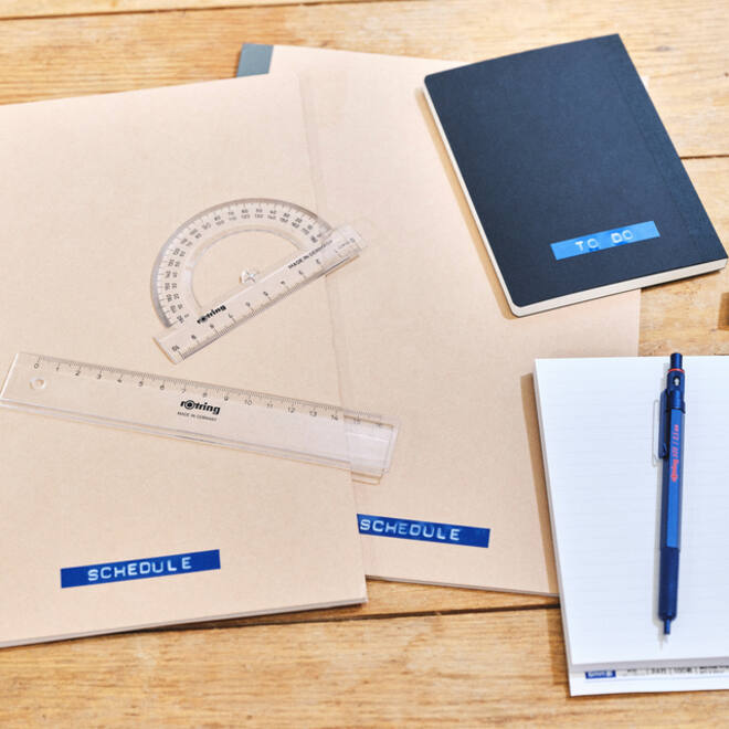 Lettertang Dymo Omega embossing blauw
