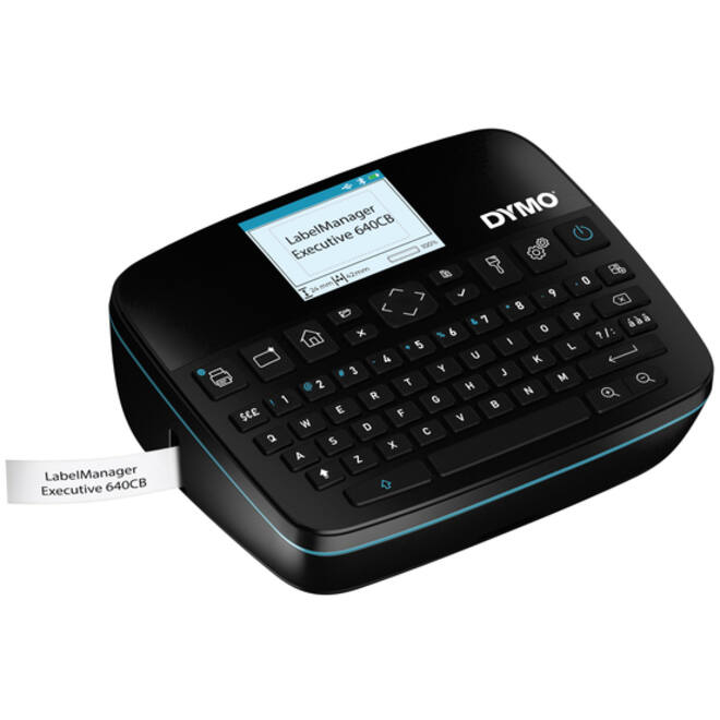 Labelprinter Dymo LabelManager Executive 640CB draagbaar qwerty 24mm zwart