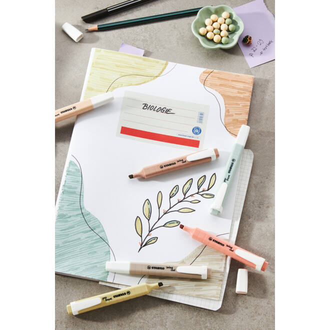 Markeerstift STABILO Swing cool nature colors sienna
