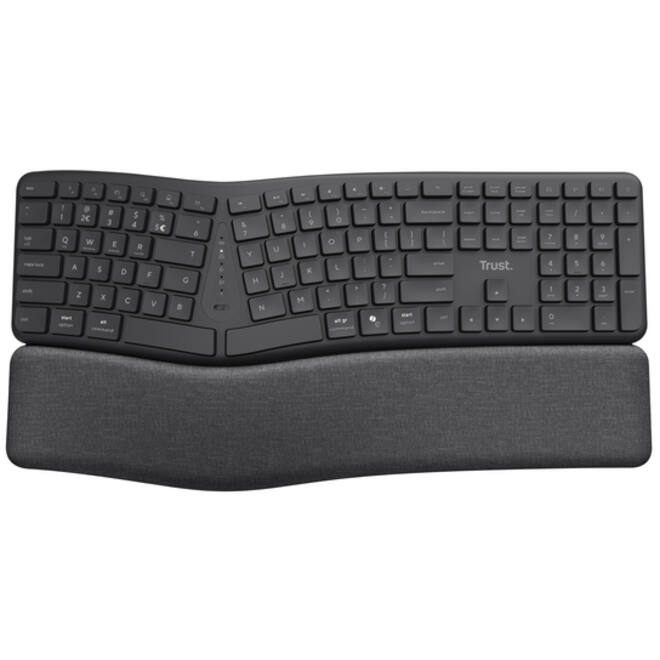 Toetsenbord Trust Keyra Ergo Multi draadloos