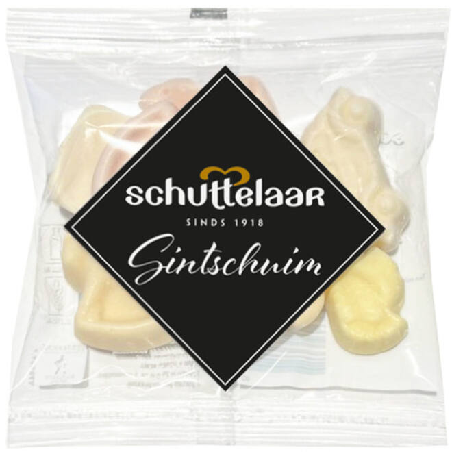 Schuimpjes Schuttelaar Sint Nicolaas 50 gram