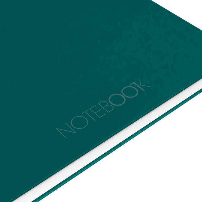 Spiraalblok Oxford International Notebook A4+ lijn groen