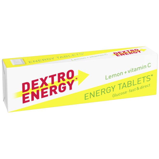Energie tabletten Dextro Energy citroen pak 50 gram