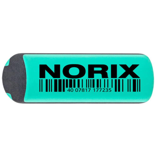 Potlood Staedtler Norix HB blister à 2 stuks zwart-groen