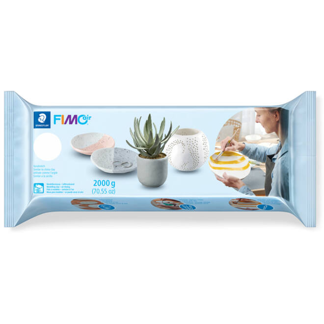 Boetseerklei Fimo Air 2000gram wit