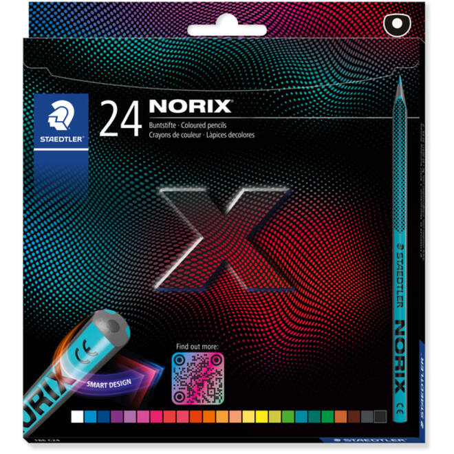 Kleurpotlood Staedtler Norix set à 24 kleuren