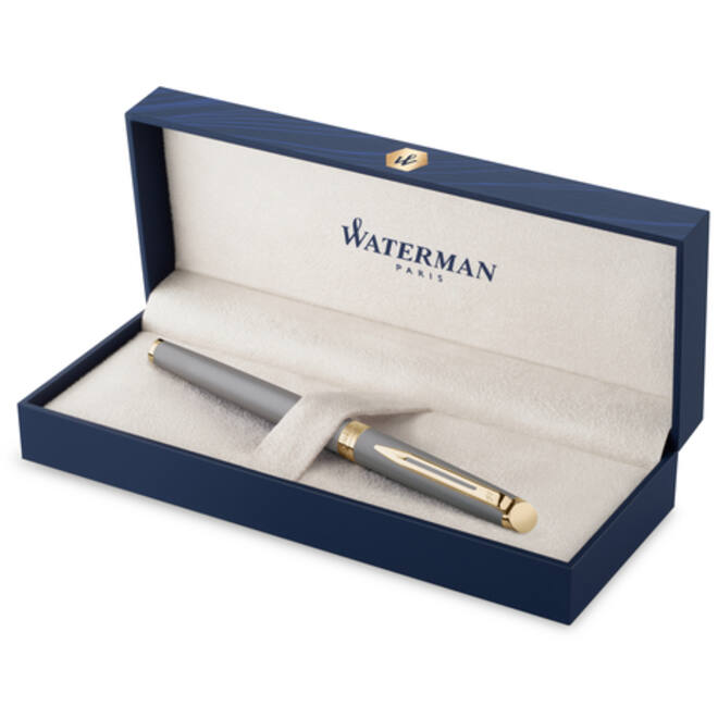 Vulpen Waterman Hémisphère Fashion Colors metallic grey GT fijn