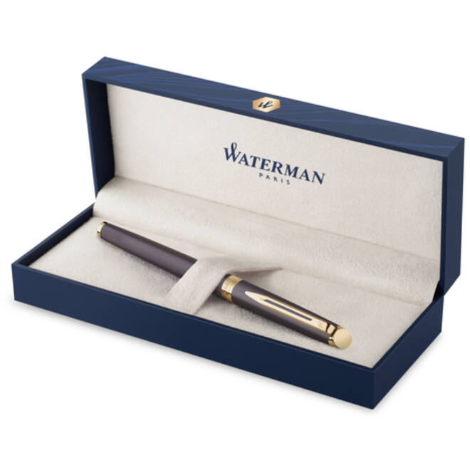 Rollerpen Waterman Hémisphère Fashion Colors metallic black GT fijn