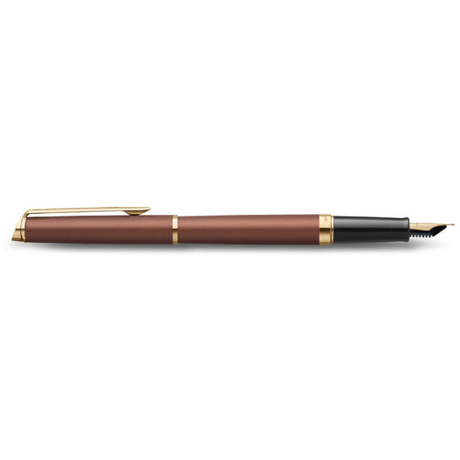 Vulpen Waterman Hémisphère Fashion Colors metallic copper GT fijn