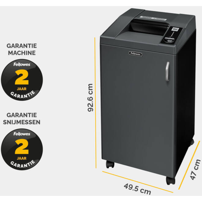 Papiervernietiger Fellowes Fortishred 3250HS snippers 0,8x5mm