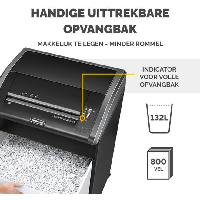 Papiervernietiger Fellowes Powershred 485I stroken 5,8mm